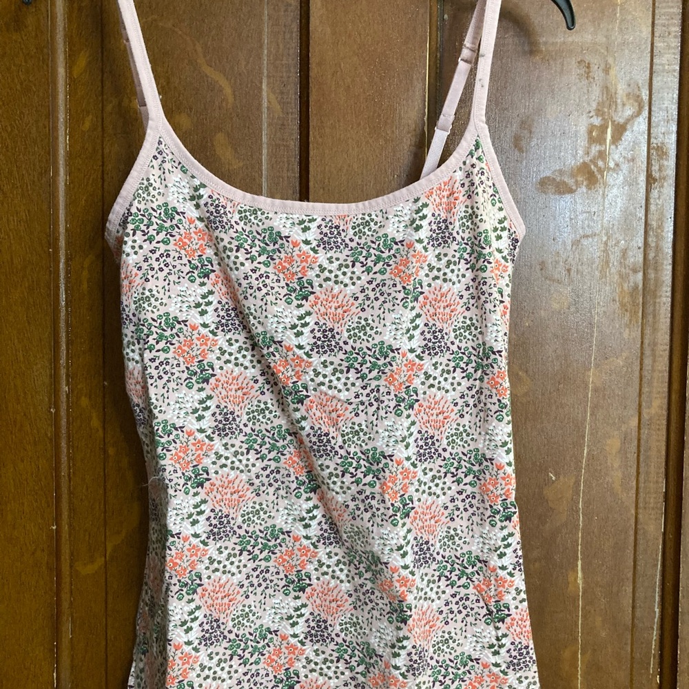 Pact organic shelf bra cami